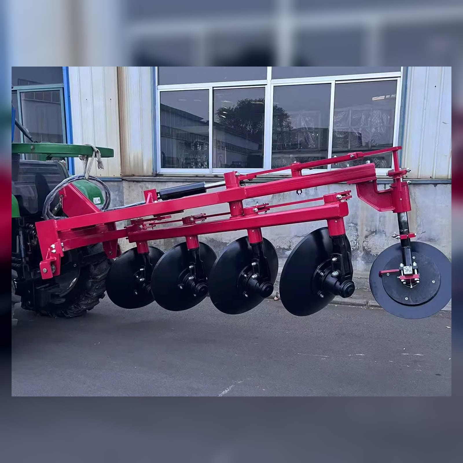 1LY(SX)-425 hydraulic reversible four-disc plough